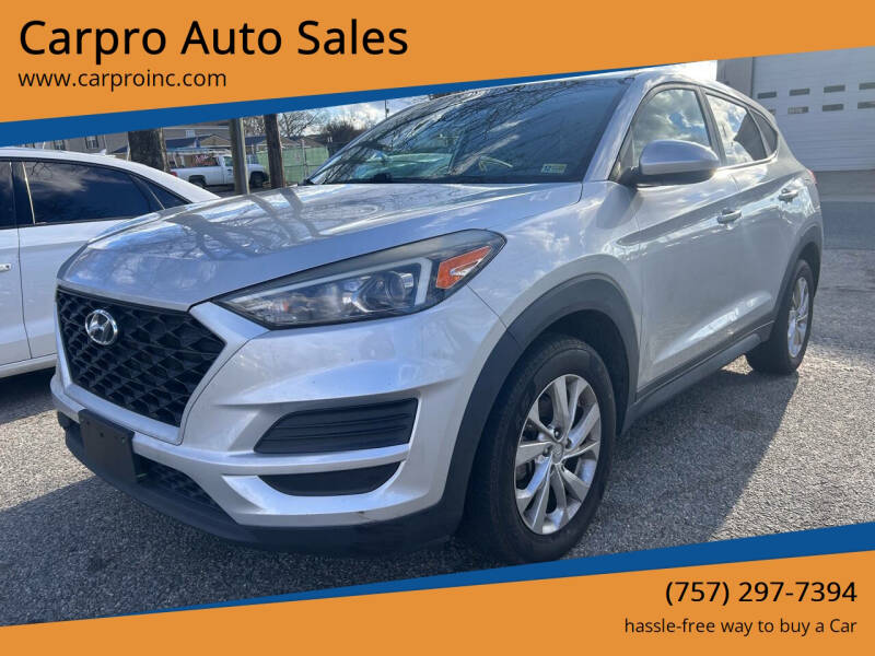 2019 Hyundai Tucson for sale at Carpro Auto Sales in Chesapeake VA