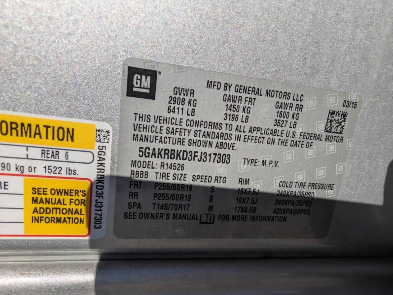 2015 Buick Enclave Leather