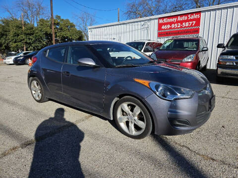 2012 Hyundai Veloster for sale at McKinney Auto Sales in Mckinney TX