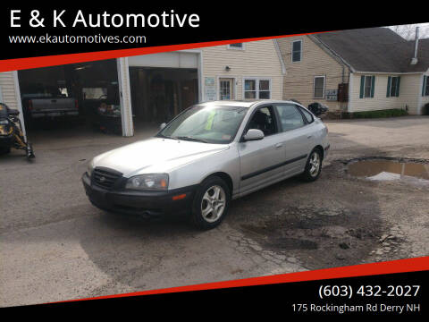 2006 Hyundai Elantra for sale at E & K Automotive in Derry NH