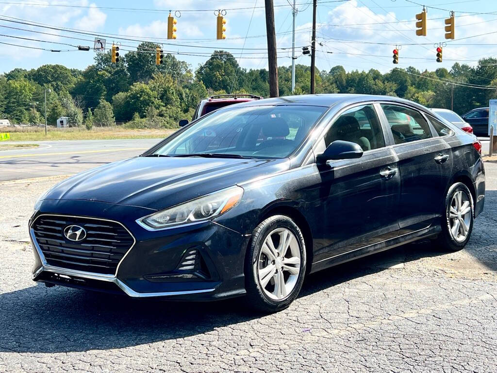 2018 Hyundai SONATA for sale at Hopedale Auto Sales in Burlington, NC