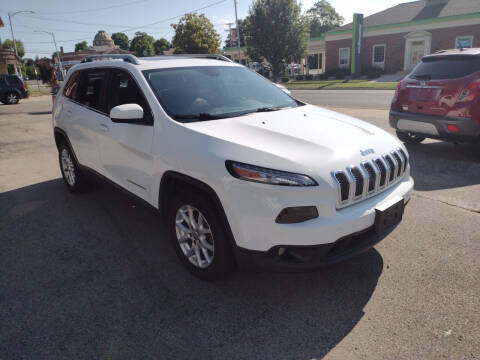 2015 Jeep Cherokee for sale at BELLEFONTAINE MOTOR SALES in Bellefontaine OH