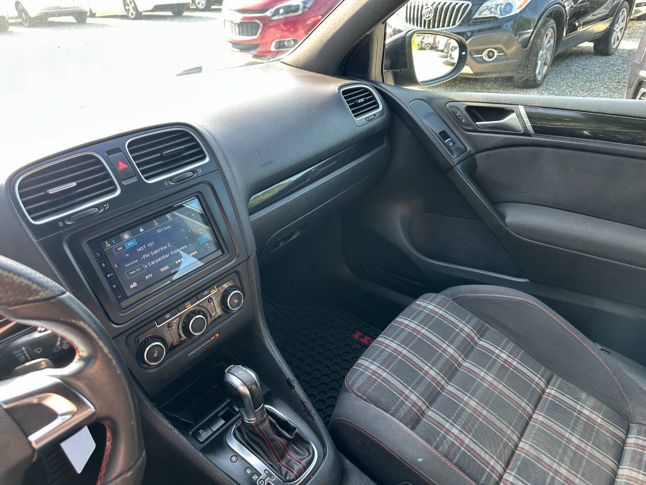 Black 2013 Volkswagen GTI Base Base 2dr Hatchback 6A 20