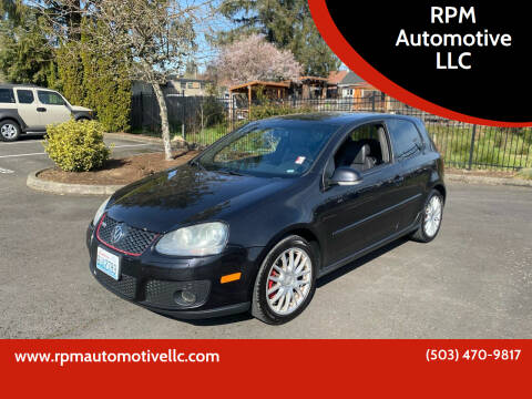 2007 Volkswagen GTI for sale at RPM Automotive LLC in Portland OR