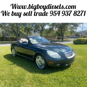 2004 Lexus SE 430 for sale at BIG BOY DIESELS in Fort Lauderdale FL