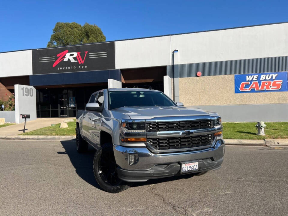 2017 Chevrolet Silverado 1500 for sale at ZRV AUTO INC in Brea, CA