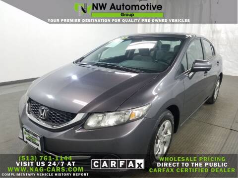 2014 Honda Civic for sale at NW Automotive Group in Cincinnati OH