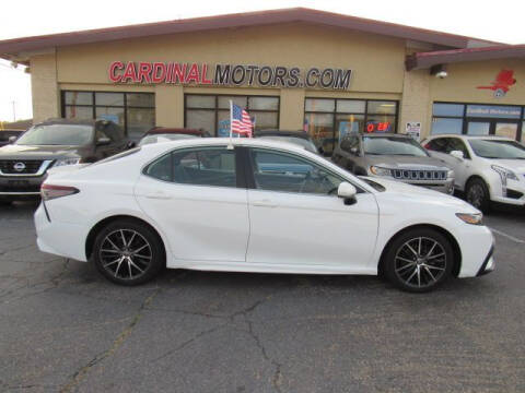 2021 Toyota Camry for sale at Cardinal Motors in Fairfield OH