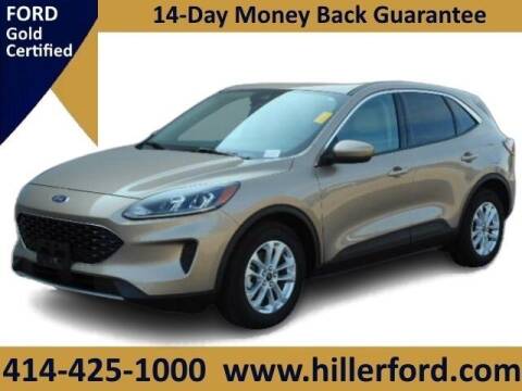 2020 Ford Escape for sale at HILLER FORD INC in Franklin WI