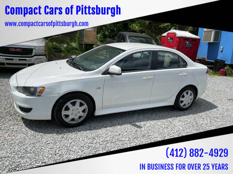 2013 Mitsubishi Lancer for sale at Compact Cars of Pittsburgh in Pittsburgh PA