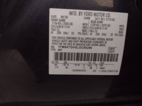 2020 Ford Explorer XLT