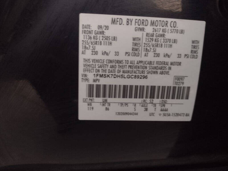 2020 Ford Explorer XLT