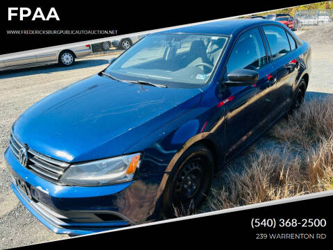 2012 Volkswagen Jetta for sale at FPAA in Fredericksburg VA