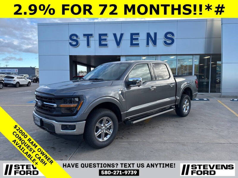 2024 Ford F-150 for sale at STEVENS FORD in Enid OK