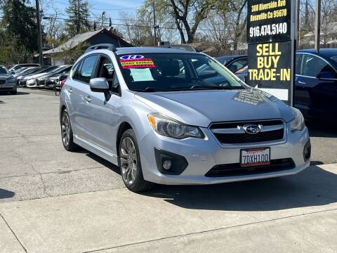 2014 Subaru Impreza for sale at AUTOMAX ENTERPRISES INC. in Roseville CA