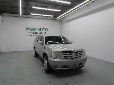 2009 Cadillac Escalade ESV for sale at MGM Auto in San Antonio, TX