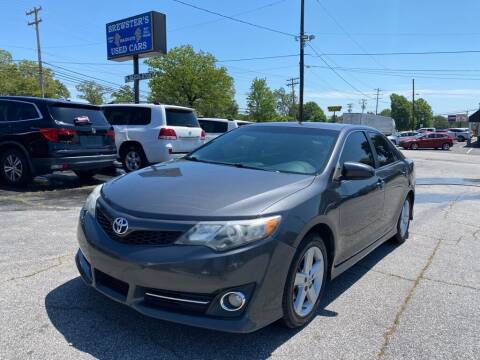 2012 Toyota Camry for sale at Brewster Used Cars in Anderson SC