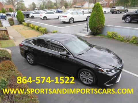 2021 Lexus ES 350 for sale at Sports & Imports INC in Spartanburg SC