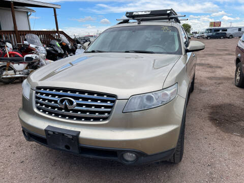 2005 Infiniti FX35 for sale at PYRAMID MOTORS - Fountain Lot in Fountain CO