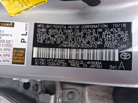 2019 Toyota Corolla Hatchback SE