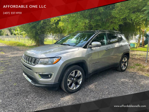 2020 Jeep Compass for sale at AFFORDABLE ONE LLC in Orlando FL