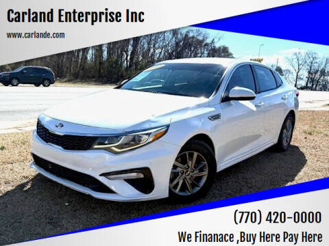 2019 Kia Optima for sale at Carland Enterprise Inc in Marietta GA