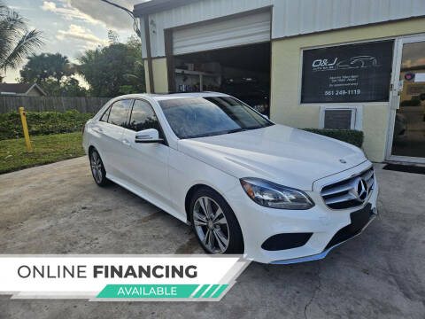 2014 Mercedes-Benz E-Class for sale at O & J Auto Sales in Royal Palm Beach FL