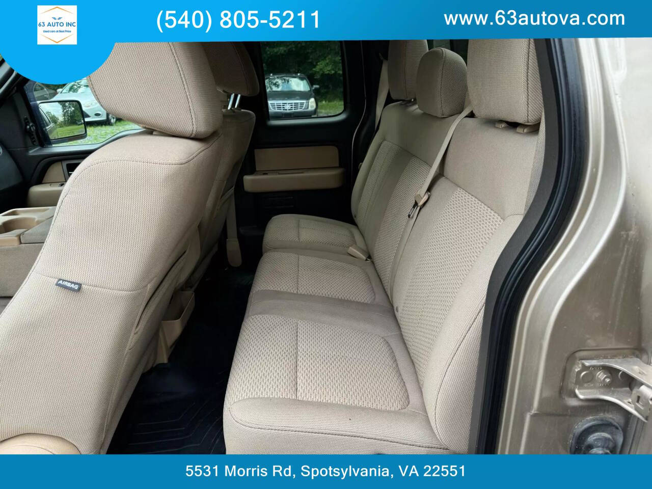 2011 Ford F-150 for sale at 63 Auto Inc in Spotsylvania, VA