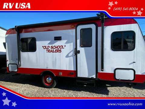 2024 Old School Trailers 820 Walkaround Queen for sale at RV USA in Norwalk OH