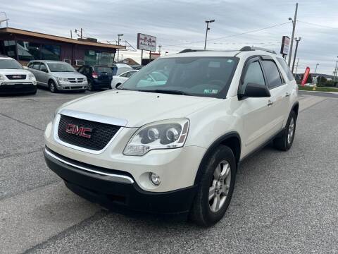 2012 GMC Acadia for sale at F & A Auto Sales LLC in York PA
