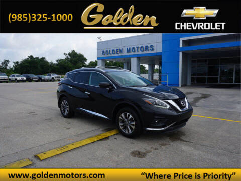 2018 Nissan Murano for sale at GOLDEN MOTORS in Cut Off LA