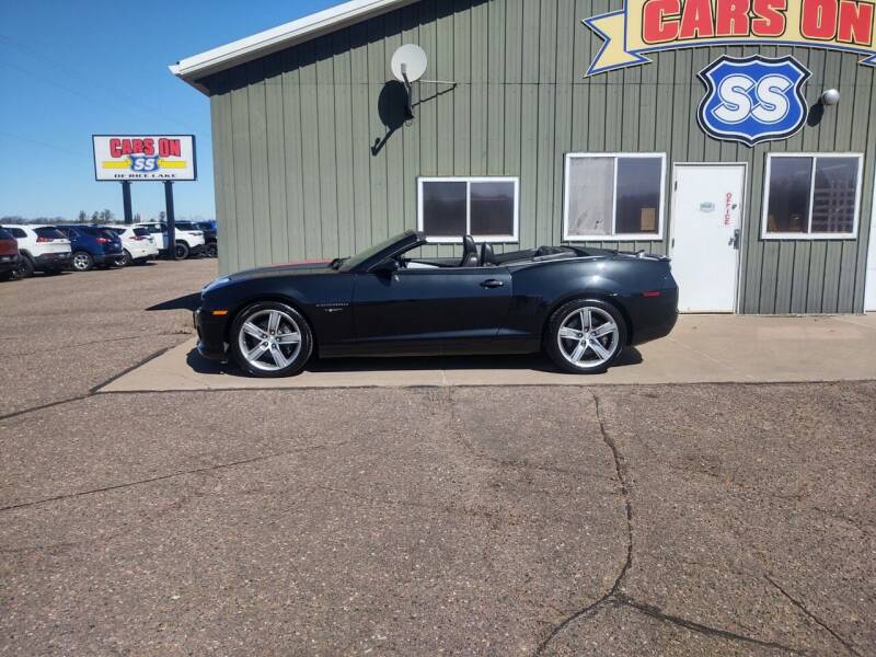 2012 Chevrolet Camaro for sale at CARS ON SS in Rice Lake WI