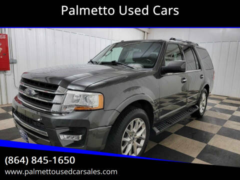 2017 Ford Expedition for sale at Palmetto Used Cars in Piedmont SC