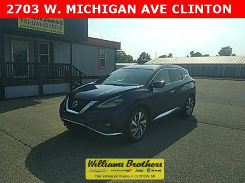 2019 Nissan Murano for sale at Williams Brothers Pre-Owned Clinton in Clinton MI