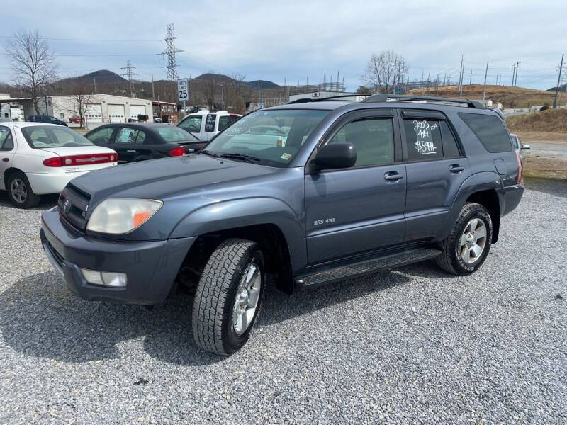 2003 Toyota 4Runner for sale at Bailey's Auto Sales in Cloverdale VA