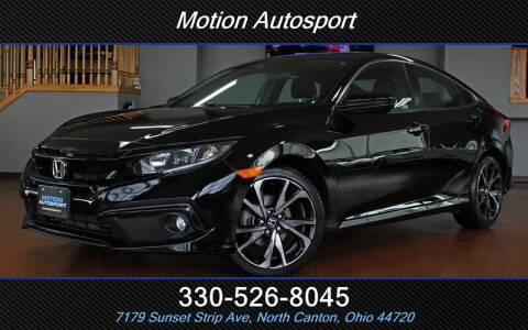 2019 Honda Civic for sale at Motion Auto Sport in North Canton OH