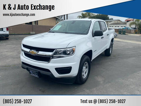 2020 Chevrolet Colorado for sale at K & J Auto Exchange in Santa Paula CA