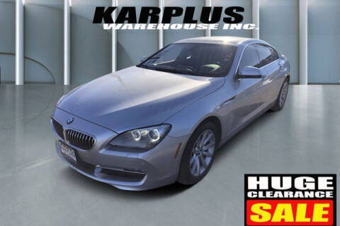 2014 BMW 6 Series for sale at Karplus Warehouse in Pacoima CA