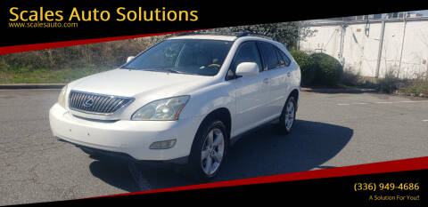 2004 Lexus RX 330 for sale at Scales Auto Solutions in Madison NC