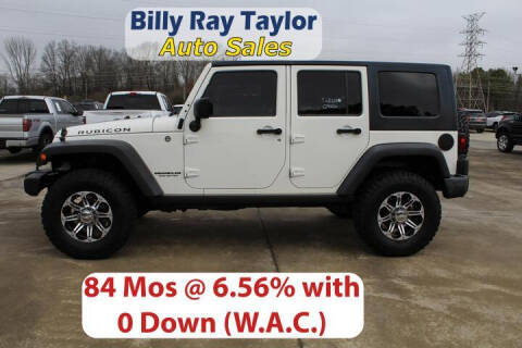 2009 Jeep Wrangler Unlimited for sale at Billy Ray Taylor Auto Sales in Cullman AL