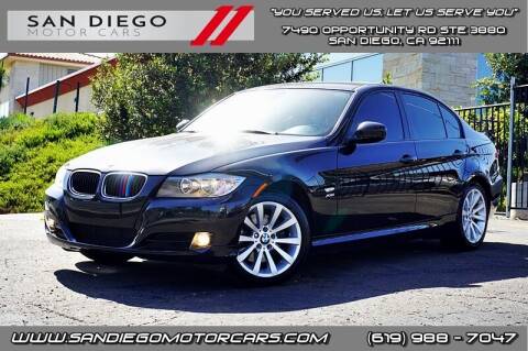 2011 BMW 3 Series for sale at San Diego Motor Cars LLC in Spring Valley CA
