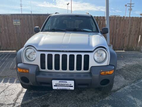 2004 Jeep Liberty for sale at SPRINGFIELD PRE-OWNED in Springfield IL