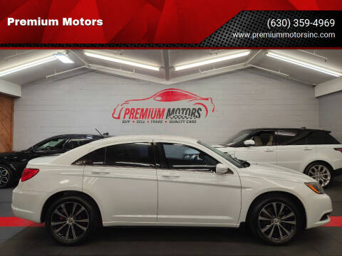 2013 Chrysler 200 for sale at Premium Motors in Villa Park IL