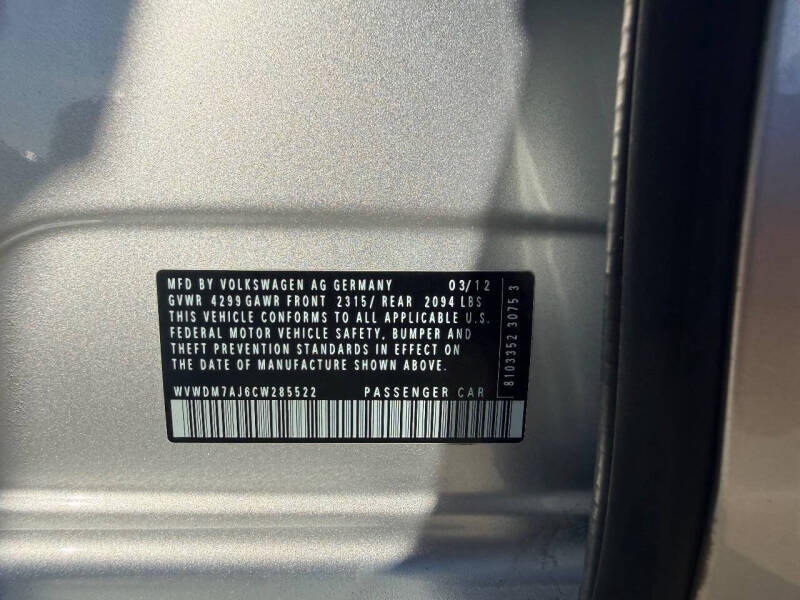 2012 Volkswagen Golf TDI