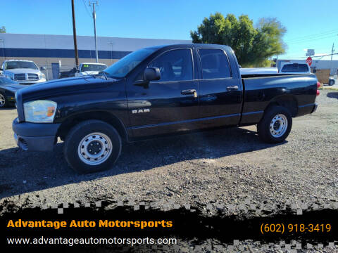 2008 Dodge Ram 1500 for sale at Advantage Auto Motorsports in Phoenix AZ