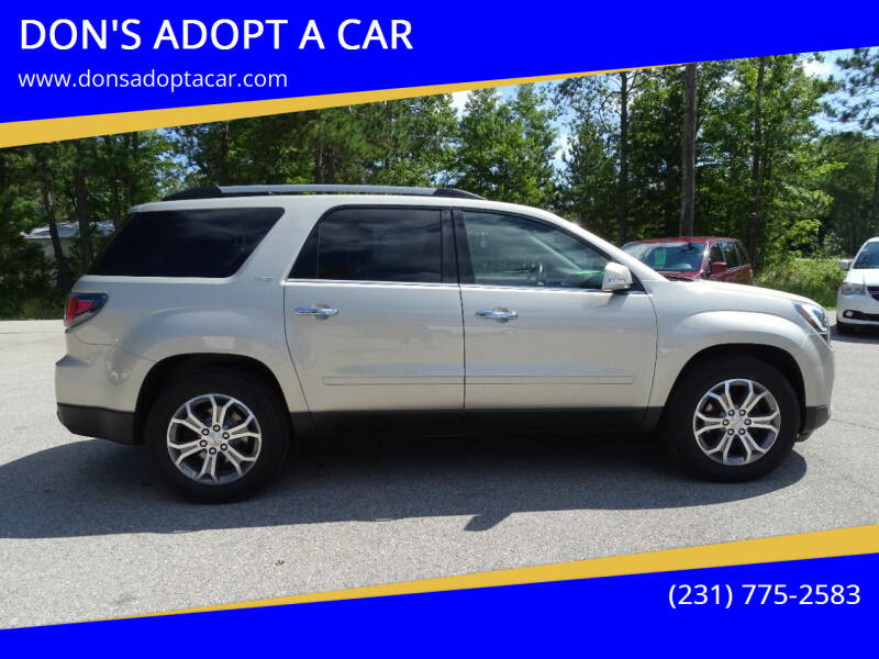 2016 GMC Acadia for sale at DON'S ADOPT A CAR in Cadillac MI