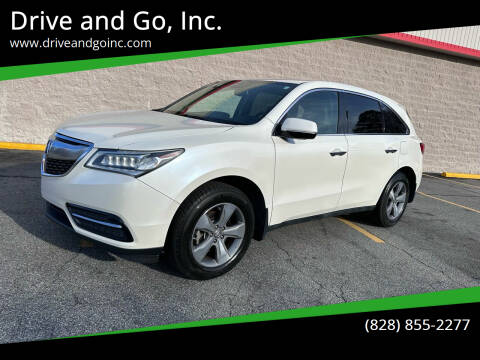2014 Acura MDX for sale at Drive and Go, Inc. in Hickory NC
