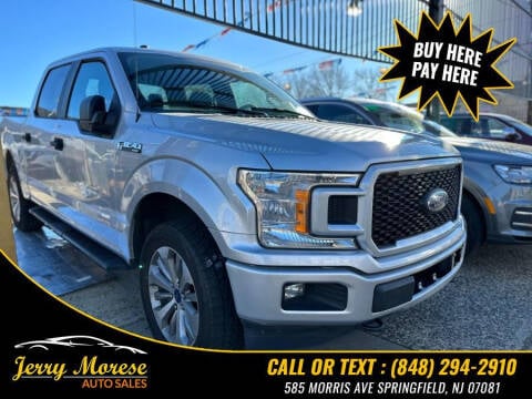 2018 Ford F-150 for sale at Jerry Morese Auto Sales LLC in Springfield NJ