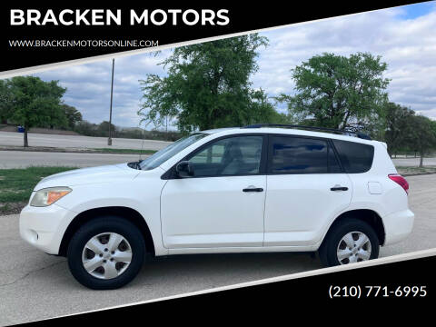 2006 Toyota RAV4 for sale at BRACKEN MOTORS in San Antonio TX