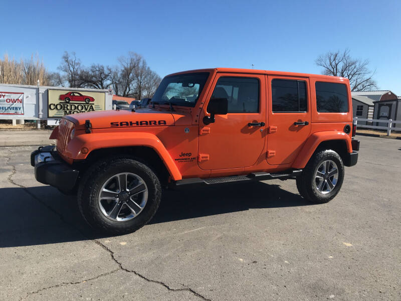 2012 Jeep Wrangler Unlimited for sale at Cordova Motors in Lawrence KS